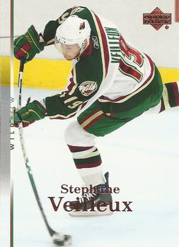 #41 Stephane Veilleux - Minnesota Wild - 2007-08 Upper Deck Hockey