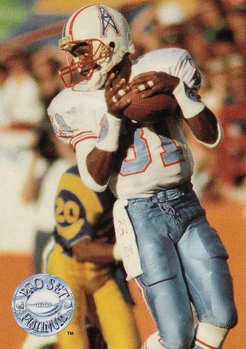 #41 Ernest Givins - Houston Oilers - 1991 Pro Set Platinum Football