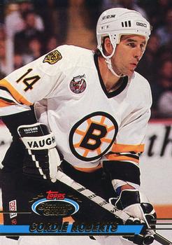 #41 Gordie Roberts - Boston Bruins - 1993-94 Stadium Club Hockey