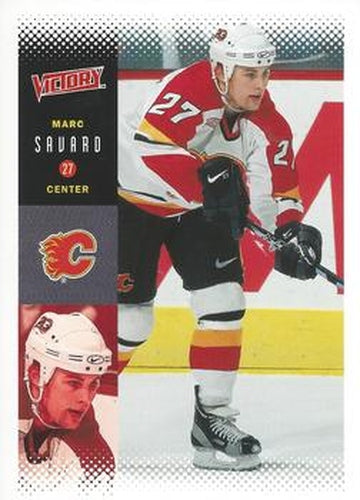 #41 Marc Savard - Calgary Flames - 2000-01 Upper Deck Victory Hockey