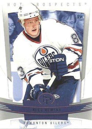 #41 Ales Hemsky - Edmonton Oilers - 2006-07 Fleer Hot Prospects Hockey