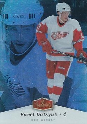 #41 Pavel Datsyuk - Detroit Red Wings - 2006-07 Flair Showcase Hockey
