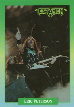 #41 Eric Peterson - 1991 Brockum Rock Cards