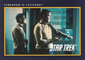 #41 Tomorrow is Yesterday - 1991 Impel Star Trek 25th Anniversary