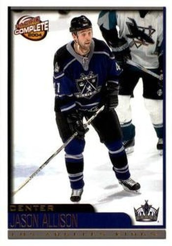 #41 Jason Allison - Los Angeles Kings - 2003-04 Pacific Complete Hockey