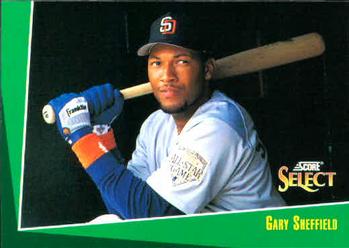 #41 Gary Sheffield - San Diego Padres - 1993 Select Baseball