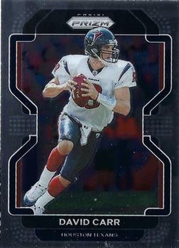 #41 David Carr - Houston Texans - 2021 Panini Prizm Football