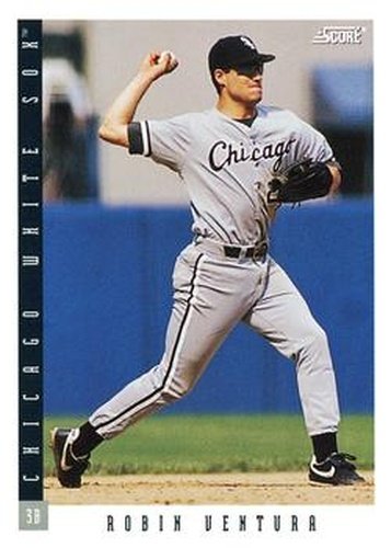#41 Robin Ventura - Chicago White Sox - 1993 Score Baseball