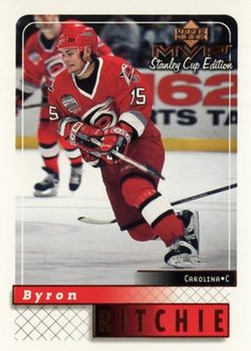 #41 Byron Ritchie - Carolina Hurricanes - 1999-00 Upper Deck MVP Stanley Cup Edition Hockey