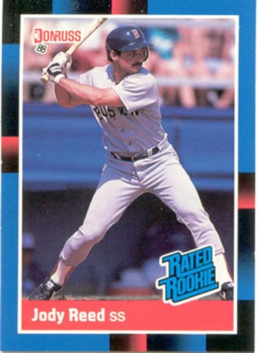 #41 Jody Reed - Boston Red Sox - 1988 Donruss Baseball