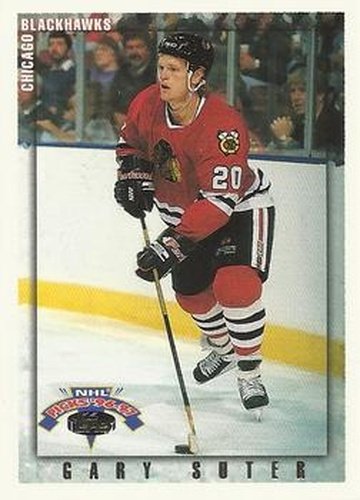#41 Gary Suter - Chicago Blackhawks - 1996-97 Topps NHL Picks Hockey