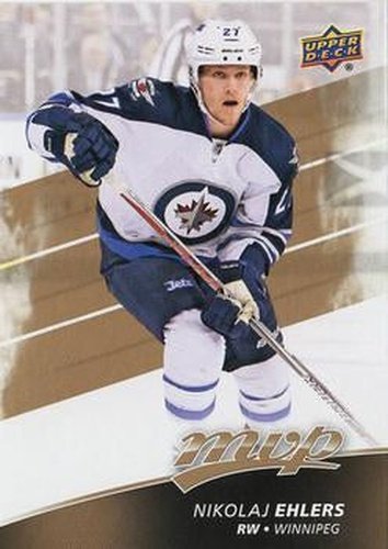 #41 Nikolaj Ehlers - Winnipeg Jets - 2017-18 Upper Deck MVP Hockey