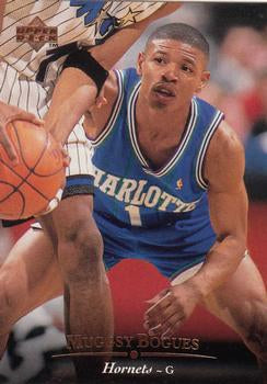 #41 Muggsy Bogues - Charlotte Hornets - 1995-96 Upper Deck Basketball