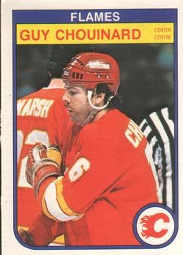 #41 Guy Chouinard - Calgary Flames - 1982-83 O-Pee-Chee Hockey
