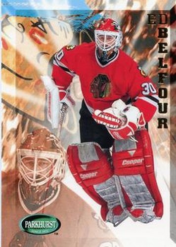 #41 Ed Belfour - Chicago Blackhawks - 1995-96 Parkhurst International Hockey
