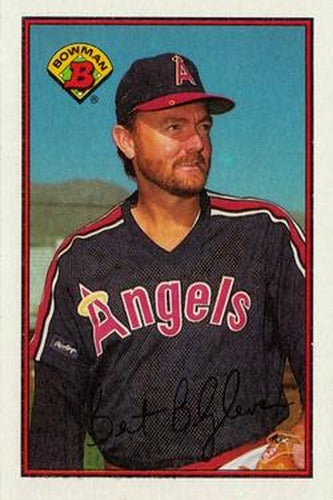#41 Bert Blyleven - California Angels - 1989 Bowman Baseball