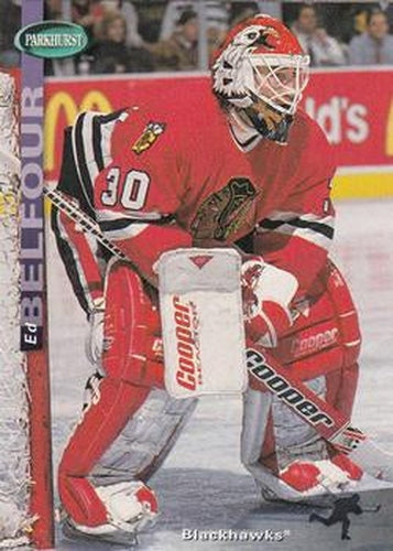 #41 Ed Belfour - Chicago Blackhawks - 1994-95 Parkhurst Hockey