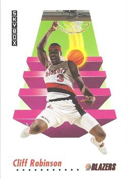 #241 Cliff Robinson - Portland Trail Blazers - 1991-92 SkyBox Basketball