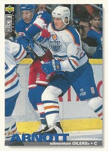 #41 Jason Arnott - Edmonton Oilers - 1995-96 Collector's Choice Hockey