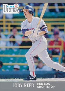 #41 Jody Reed - Boston Red Sox - 1991 Ultra Baseball