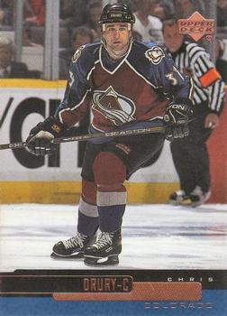 #41 Chris Drury - Colorado Avalanche - 1999-00 Upper Deck Hockey