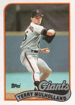 #41 Terry Mulholland - San Francisco Giants - 1989 Topps Baseball