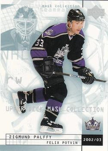 #41 Zigmund Palffy / Felix Potvin - Los Angeles Kings - 2002-03 Upper Deck Mask Collection Hockey