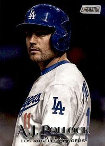 #41 A.J. Pollock - Los Angeles Dodgers - 2019 Stadium Club Baseball