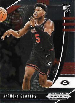 #41 Anthony Edwards - Georgia Bulldogs - 2020 Panini Prizm Draft Picks Collegiate Basketball