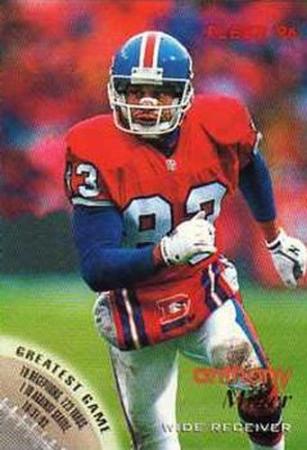 #41 Anthony Miller - Denver Broncos - 1996 Fleer Football