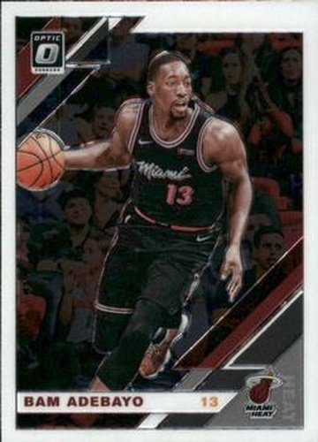 #41 Bam Adebayo - Miami Heat - 2019-20 Donruss Optic Basketball