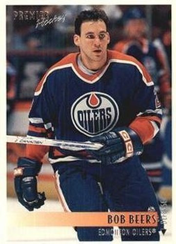 #41 Bob Beers - Edmonton Oilers - 1994-95 Topps Premier Hockey