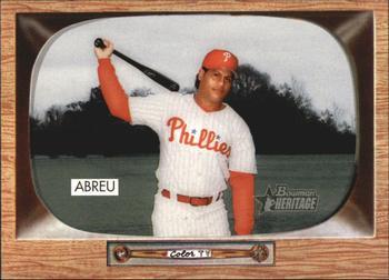 #41 Bobby Abreu - Philadelphia Phillies - 2004 Bowman Heritage Baseball