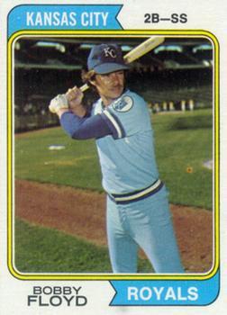 #41 Bobby Floyd - Kansas City Royals - 1974 Topps Baseball