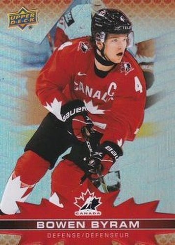 #41 Bowen Byram - Canada - 2021-22 Upper Deck Tim Hortons Team Canada Hockey