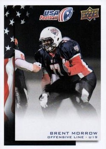 #41 Brent Morrow - USA - 2014 Upper Deck USA Football