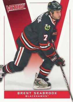 #41 Brent Seabrook - Chicago Blackhawks - 2010-11 Upper Deck Victory Hockey