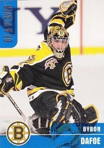 #41 Byron Dafoe - Boston Bruins - 1999-00 Be a Player Memorabilia Hockey