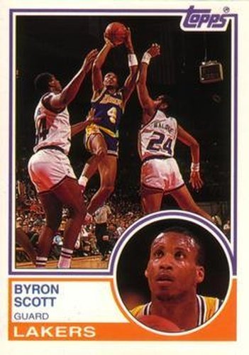 #41 Byron Scott - Los Angeles Lakers - 1992-93 Topps Archives Basketball