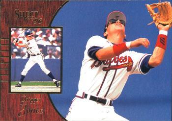 #41 Chipper Jones - Atlanta Braves - 1996 Select Baseball