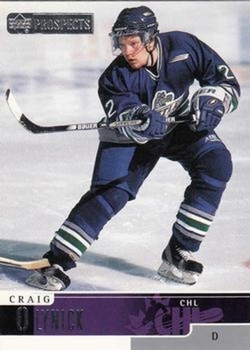 #41 Craig Olynick - Seattle Thunderbirds - 1999-00 Upper Deck Prospects Hockey