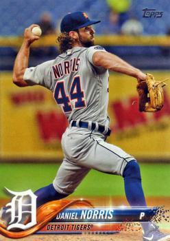 #41 Daniel Norris - Detroit Tigers - 2018 Topps Baseball