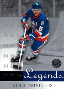#41 Denis Potvin - New York Islanders - 2001-02 Upper Deck Legends Hockey