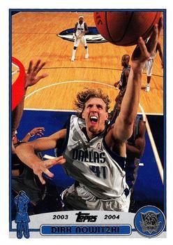 #41 Dirk Nowitzki - Dallas Mavericks - 2003-04 Topps Basketball