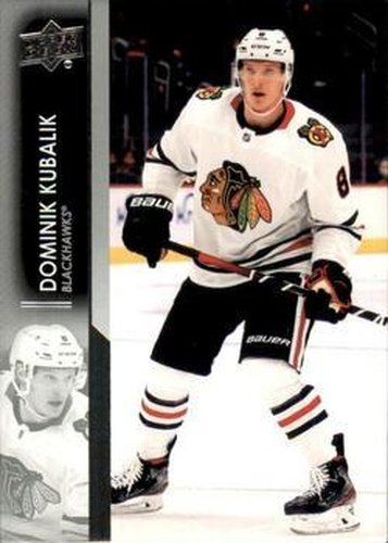 #41 Dominik Kubalik - Chicago Blackhawks - 2021-22 Upper Deck Hockey