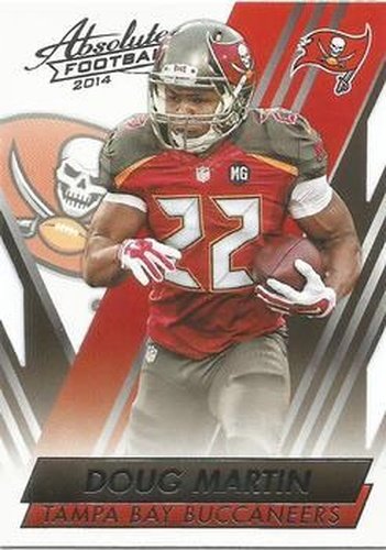 #41 Doug Martin - Tampa Bay Buccaneers - 2014 Panini Absolute - Retail Football