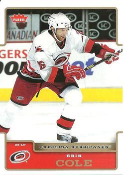#41 Erik Cole - Carolina Hurricanes - 2006-07 Fleer Hockey