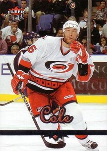 #41 Erik Cole - Carolina Hurricanes - 2005-06 Ultra Hockey