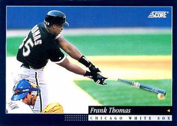 #41 Frank Thomas - Chicago White Sox -1994 Score Baseball