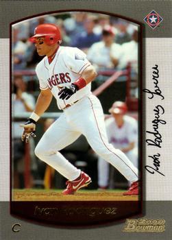 #41 Ivan Rodriguez - Texas Rangers - 2000 Bowman Baseball
